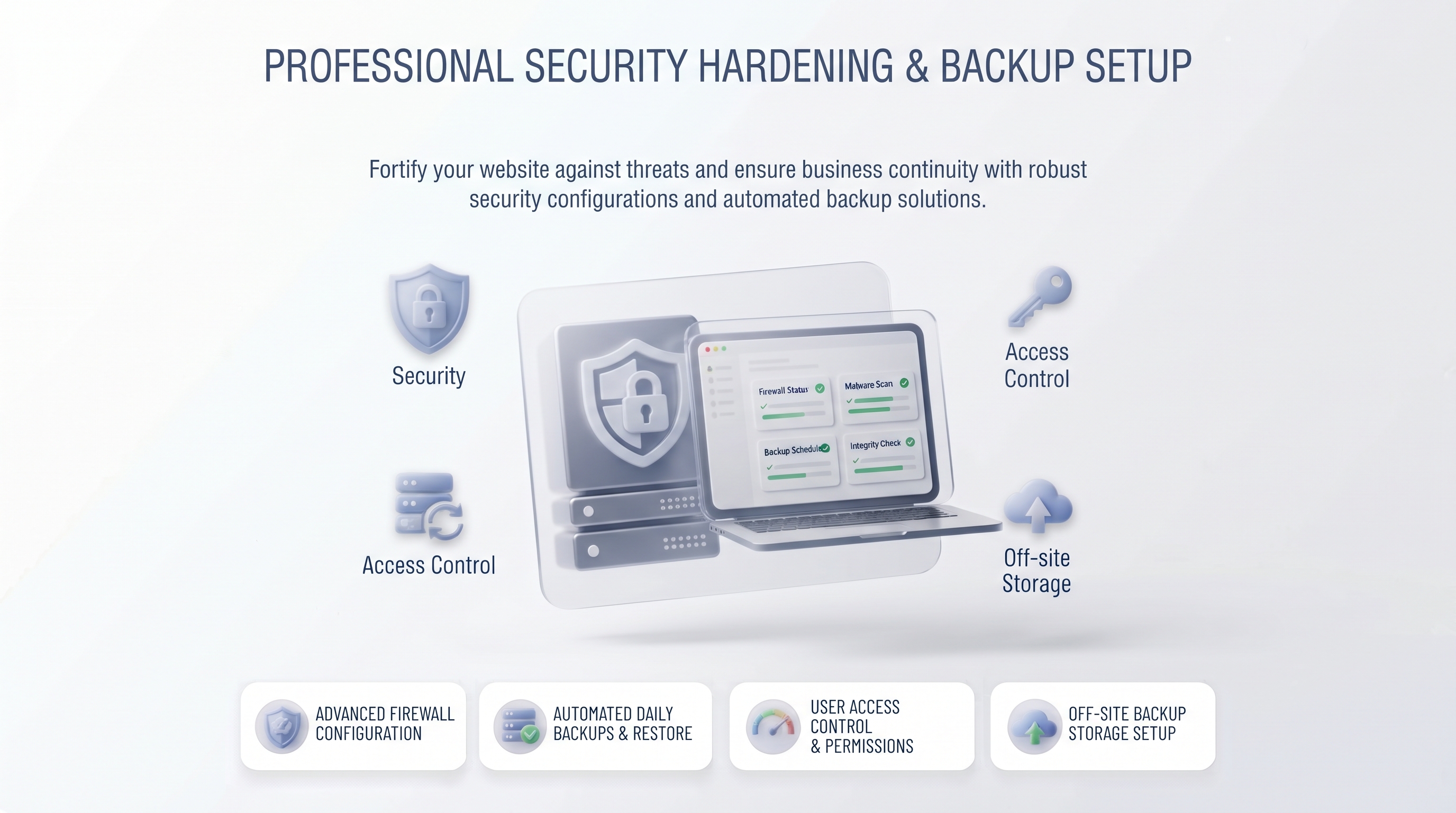 Security Hardening & Backup Setup