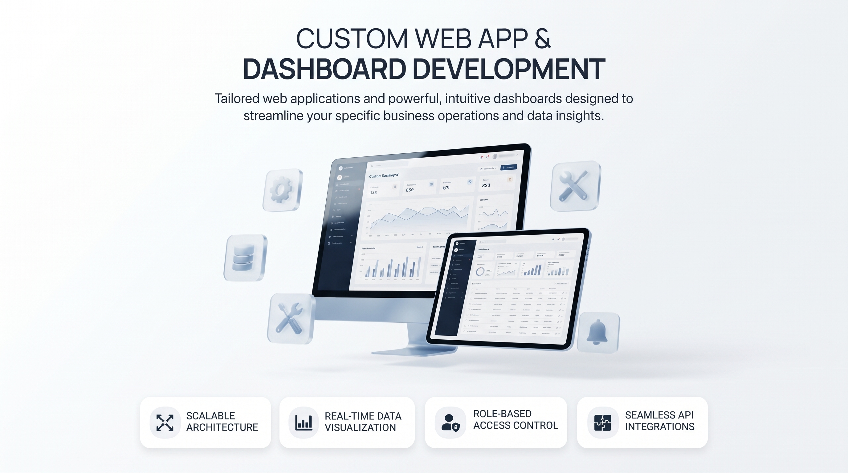 Web App / Dashboard Custom